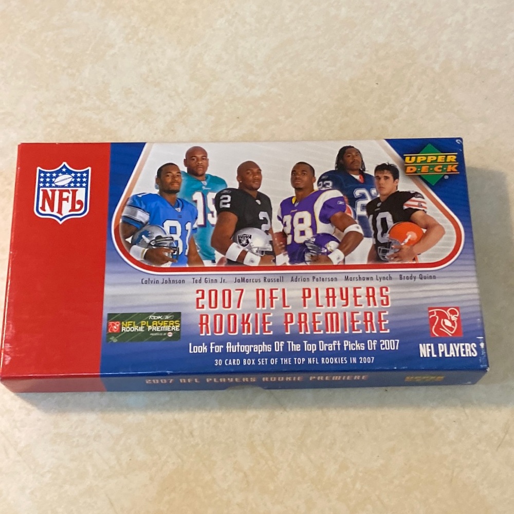 🏈 2007 NFL Players Rookie Premier Football Card Set 🏈